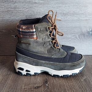 Vintage Skechers D Lites Winter Boots - Womens 7.5